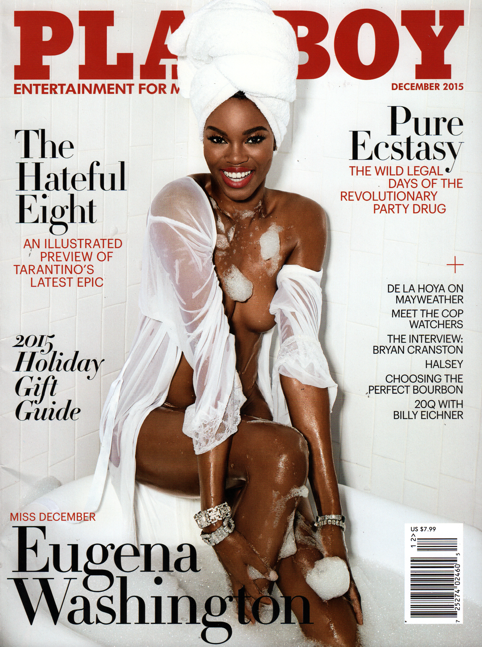 Playboy December 01, 2015 Issue Cover