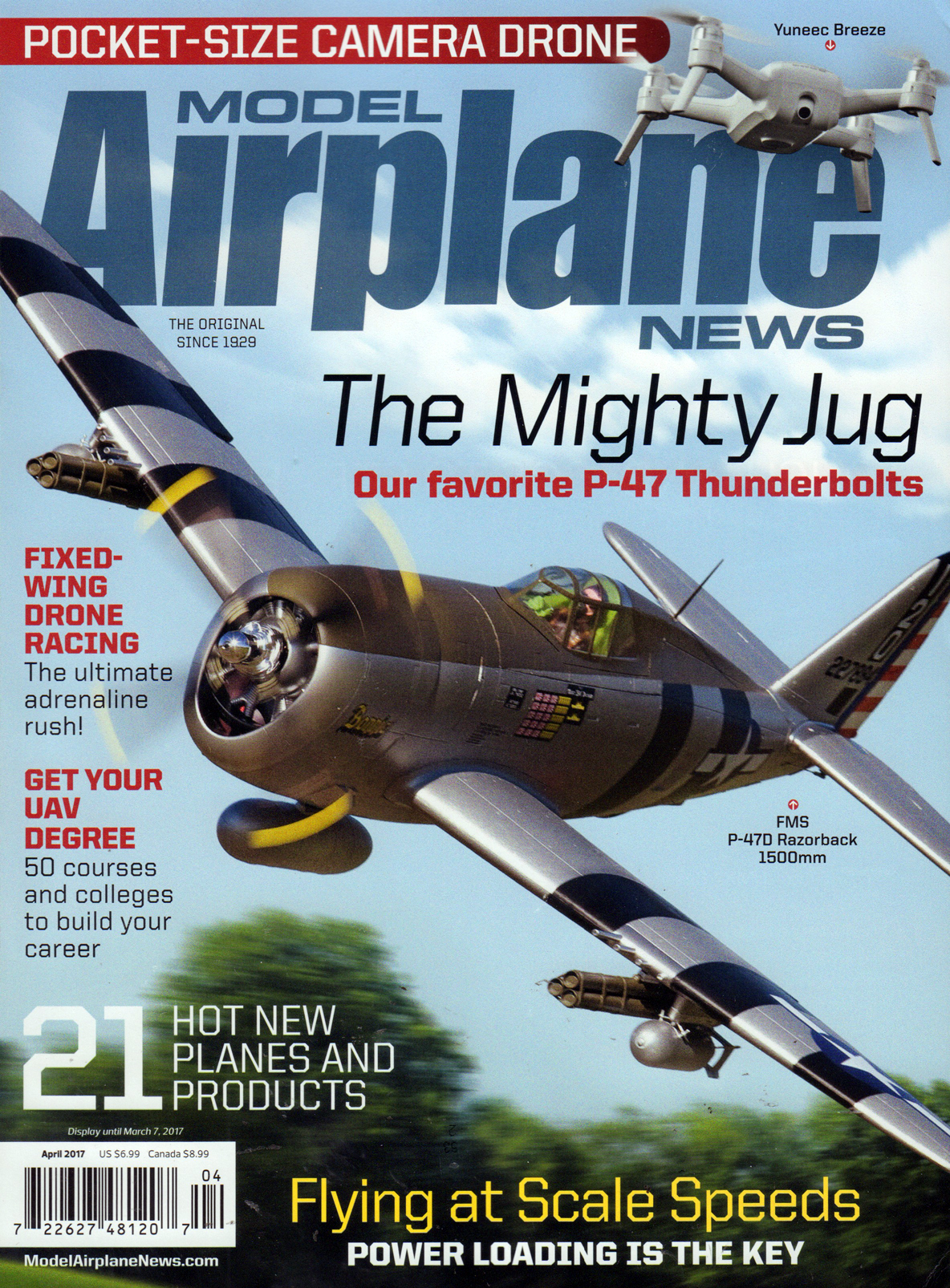 Model-Airplane-News April 01, 2017 Issue Cover