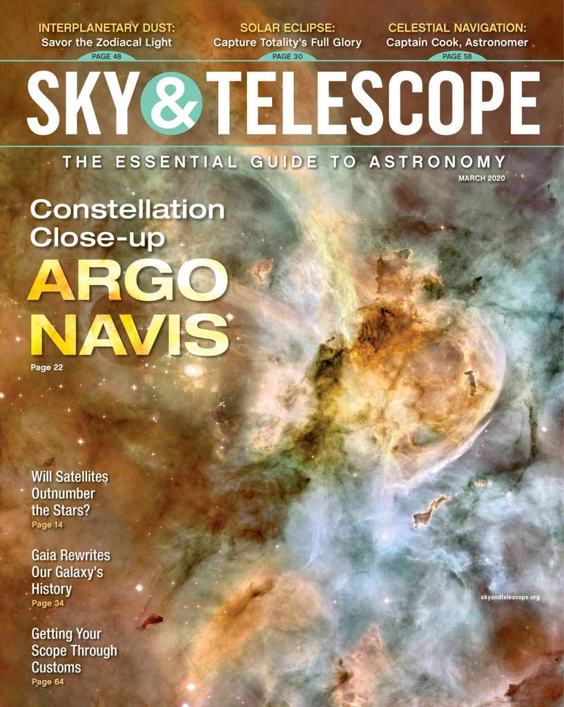 Sky-and-Telescope March 01, 2020 Issue Cover
