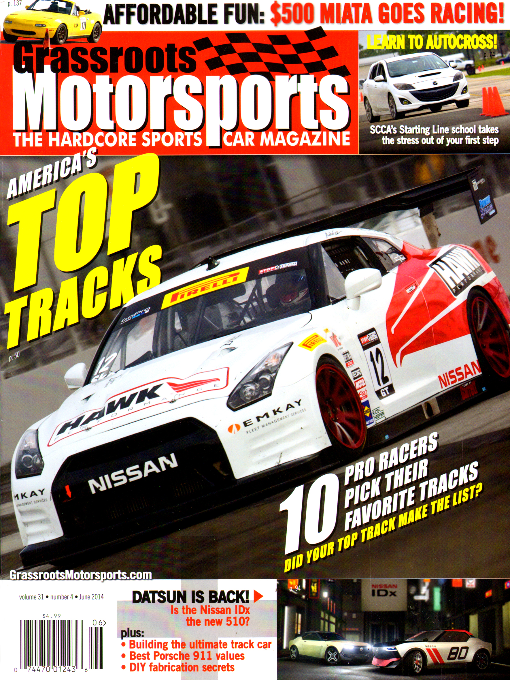 Grassroots-Motorsports June 01, 2014 Issue Cover