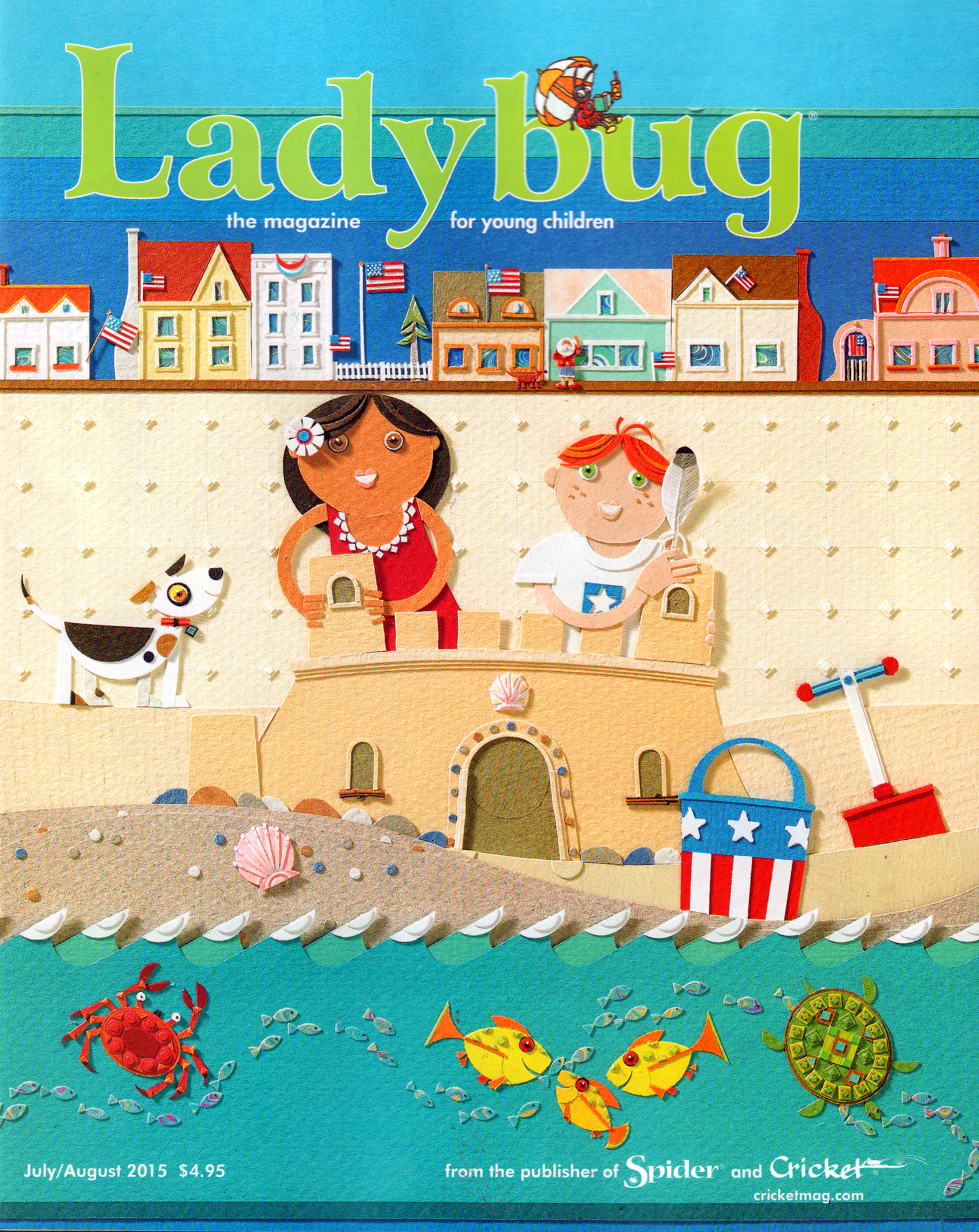 Ladybug July 01, 2015 Issue Cover