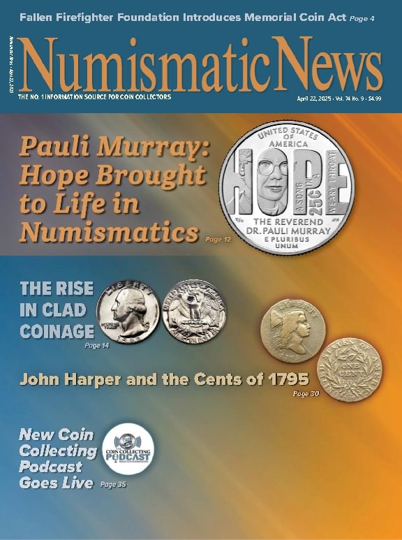 Numismatic-News April 22, 2025 Issue Cover