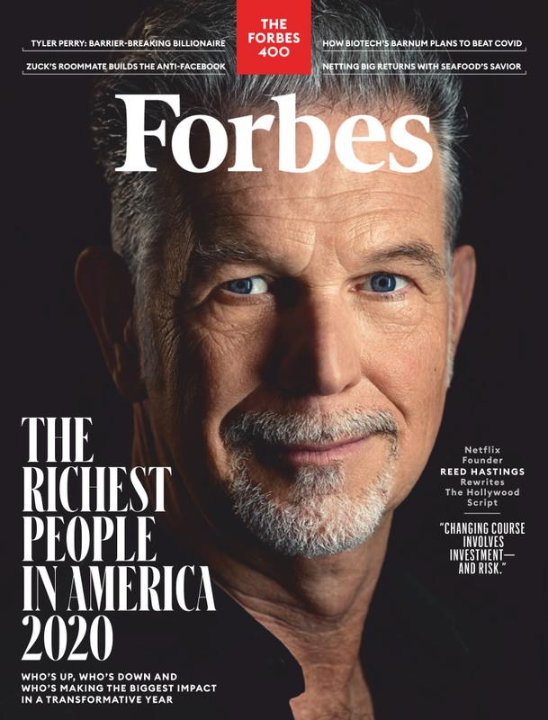 Forbes October 01, 2020 Issue Cover