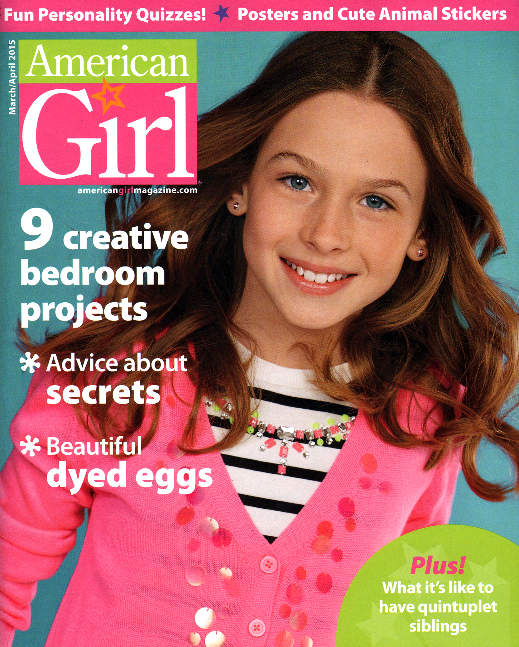 American-Girl March 01, 2015 Issue Cover