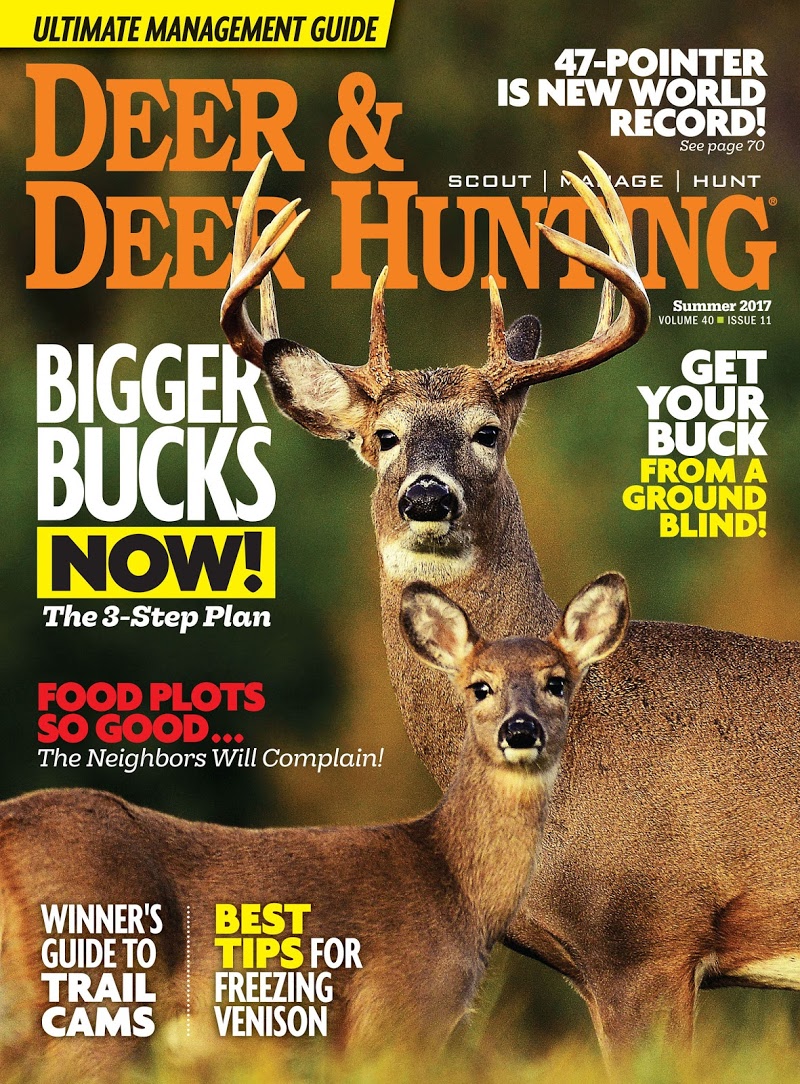 Deer-and-Deer-Hunting July 01, 2017 Issue Cover