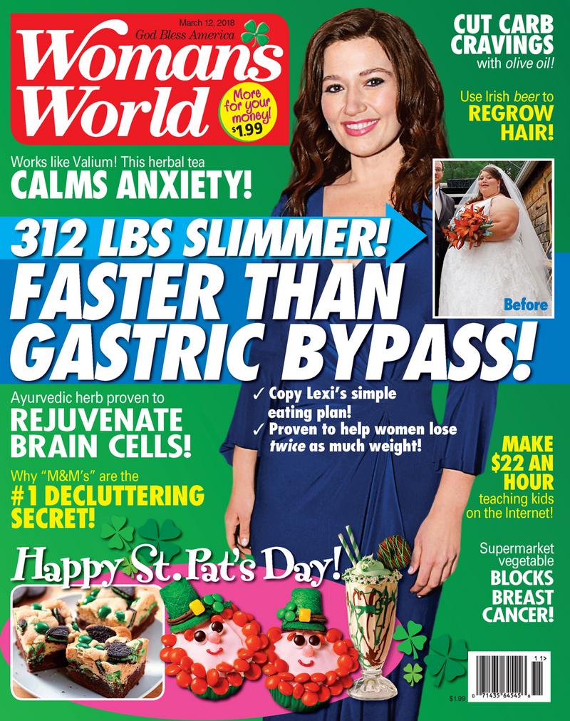 Womans-World March 12, 2018 Issue Cover