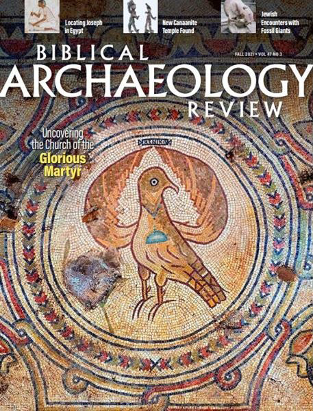 Biblical-Archaeology-Review September 01, 2021 Issue Cover