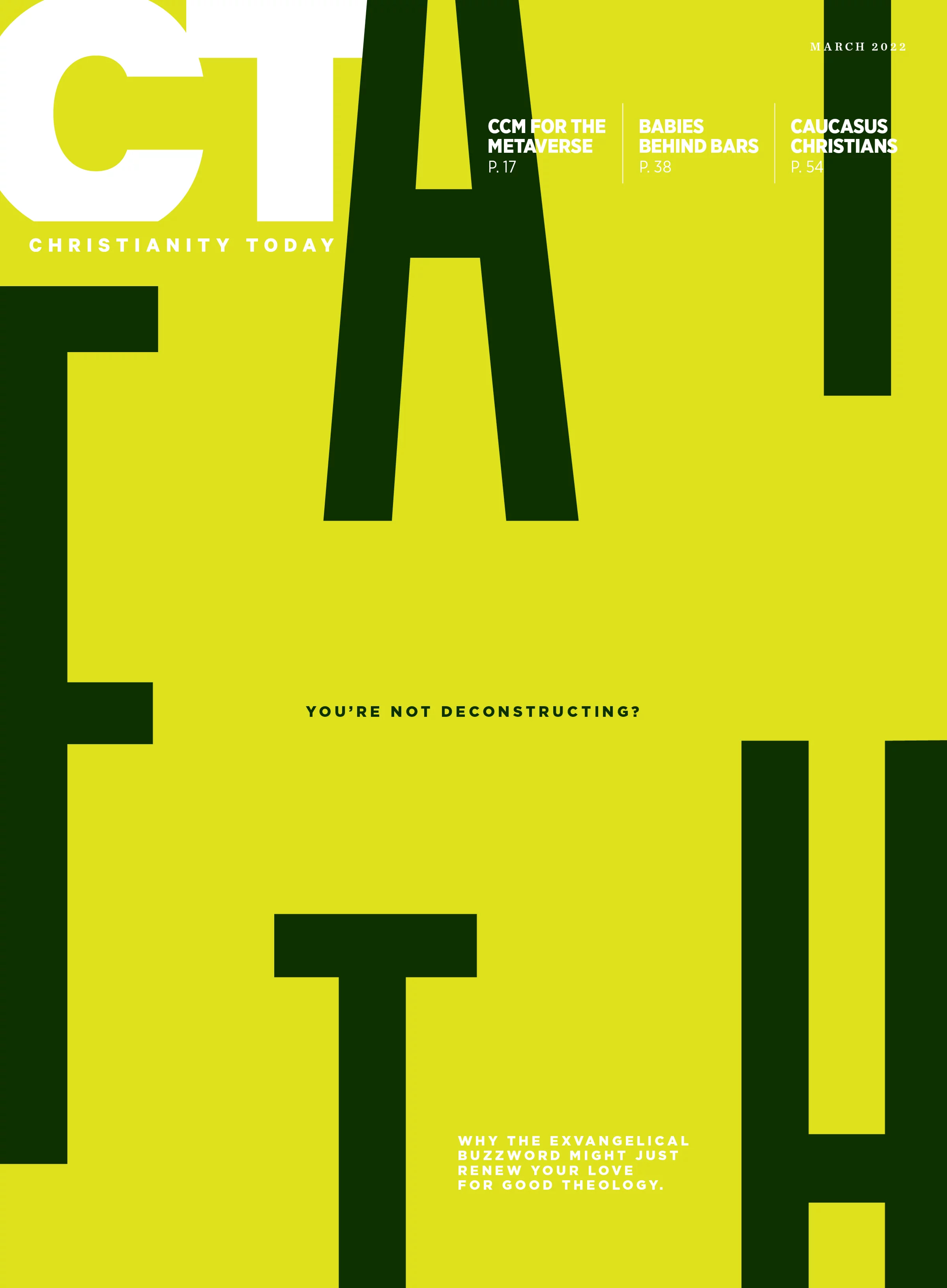 Christianity-Today March 01, 2022 Issue Cover