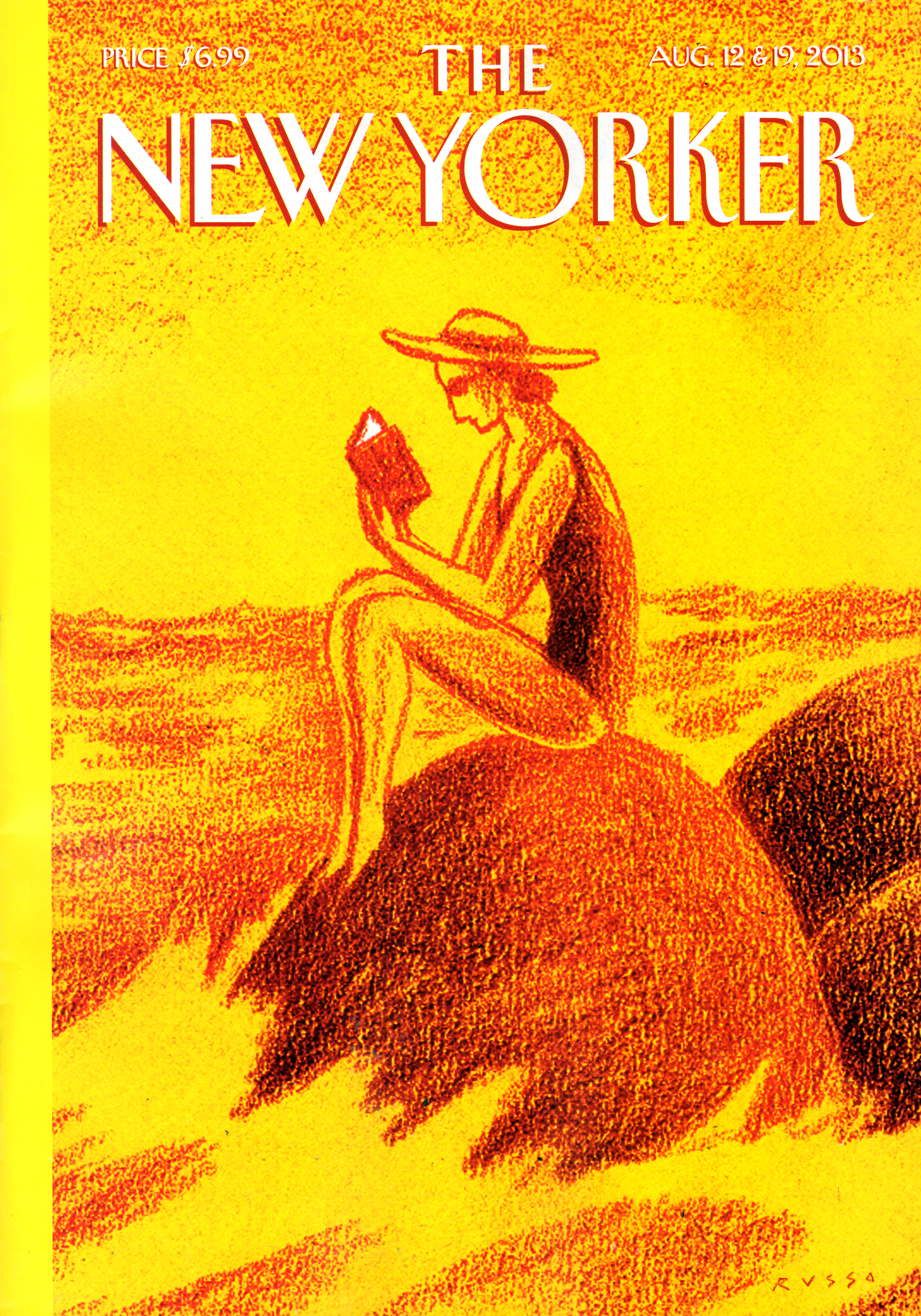 The-New-Yorker August 12, 2013 Issue Cover