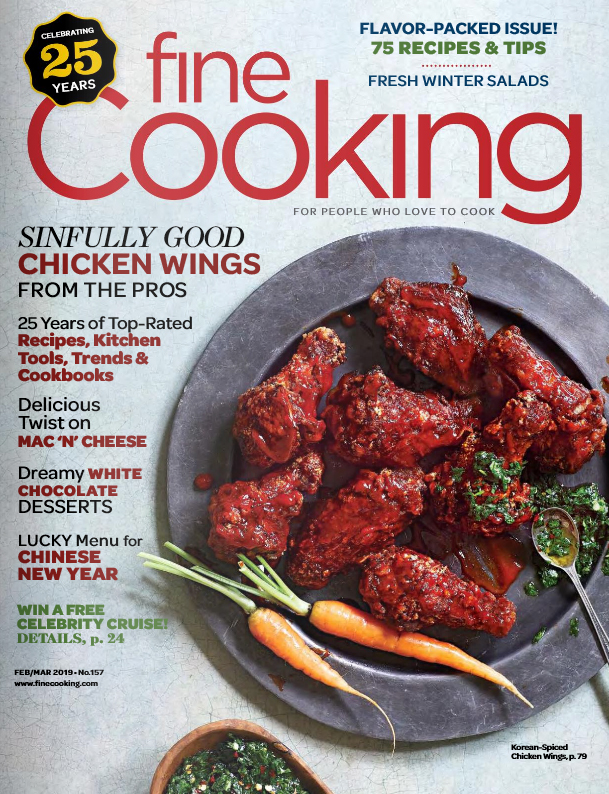 Fine-Cooking February 01, 2019 Issue Cover