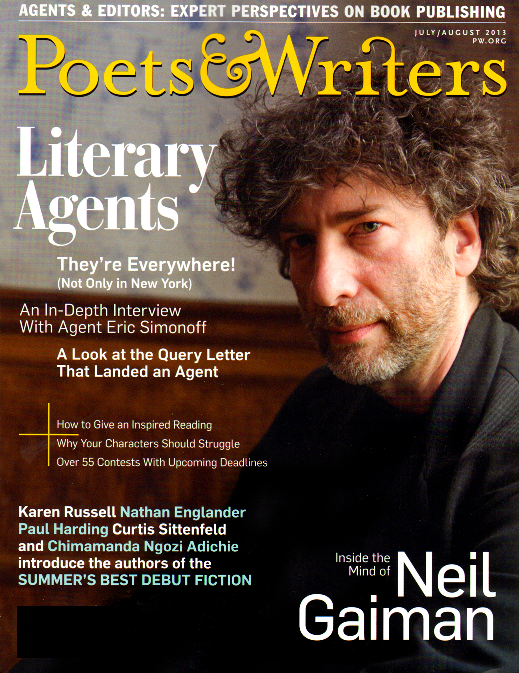 Poets-and-Writers July 01, 2013 Issue Cover