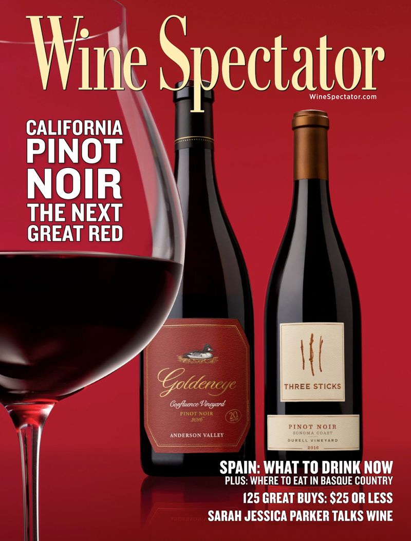 Wine-Spectator October 15, 2019 Issue Cover