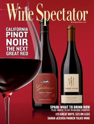 Wine Spectator October 15, 2019 Issue Cover