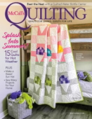 McCall's Quilting June 01, 2025 Issue Cover