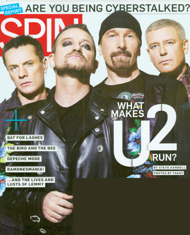 Spin April 01, 2009 Issue Cover