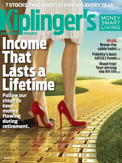Kiplinger's Personal Finance October 01, 2015 Issue Cover