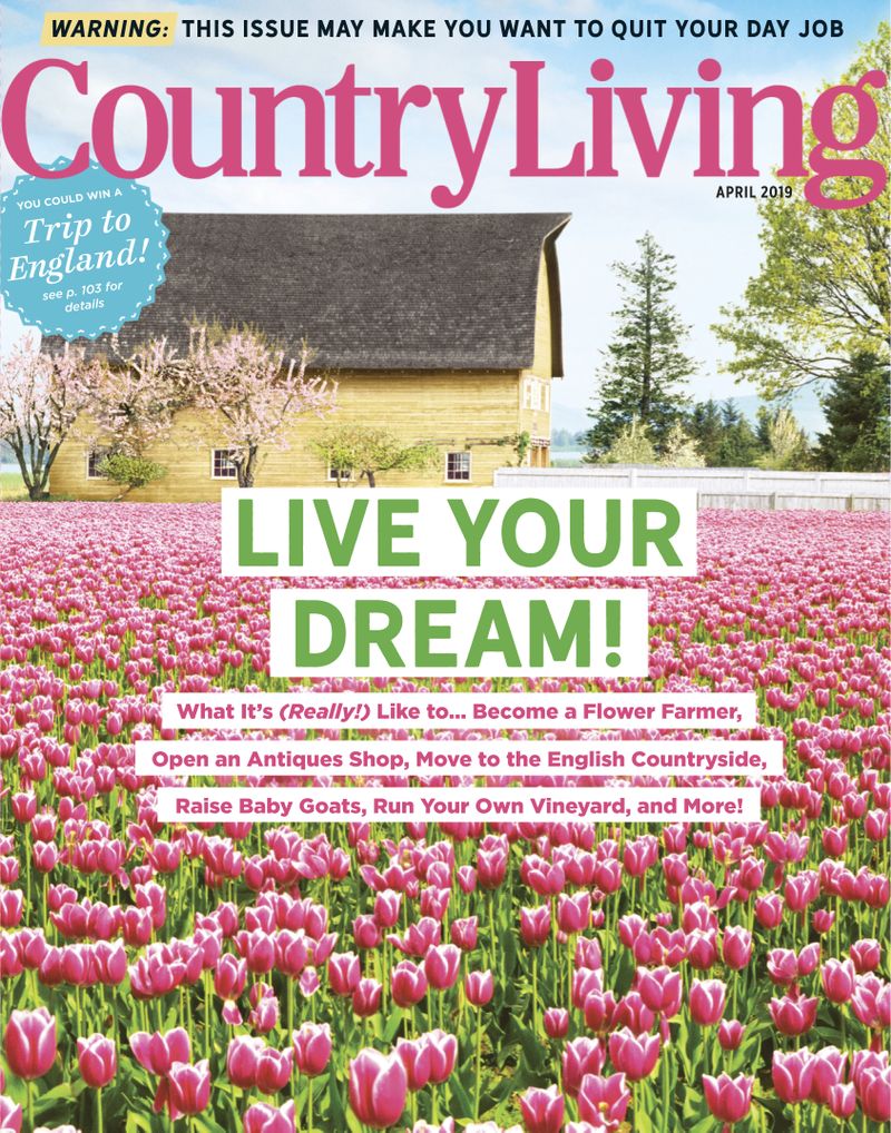 Country-Living April 01, 2019 Issue Cover