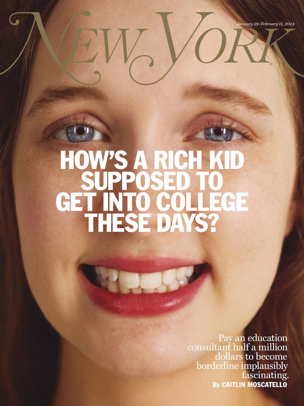 New-York-Magazine January 29, 2024 Issue Cover