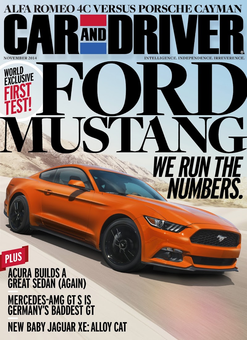 Car-And-Driver November 01, 2014 Issue Cover