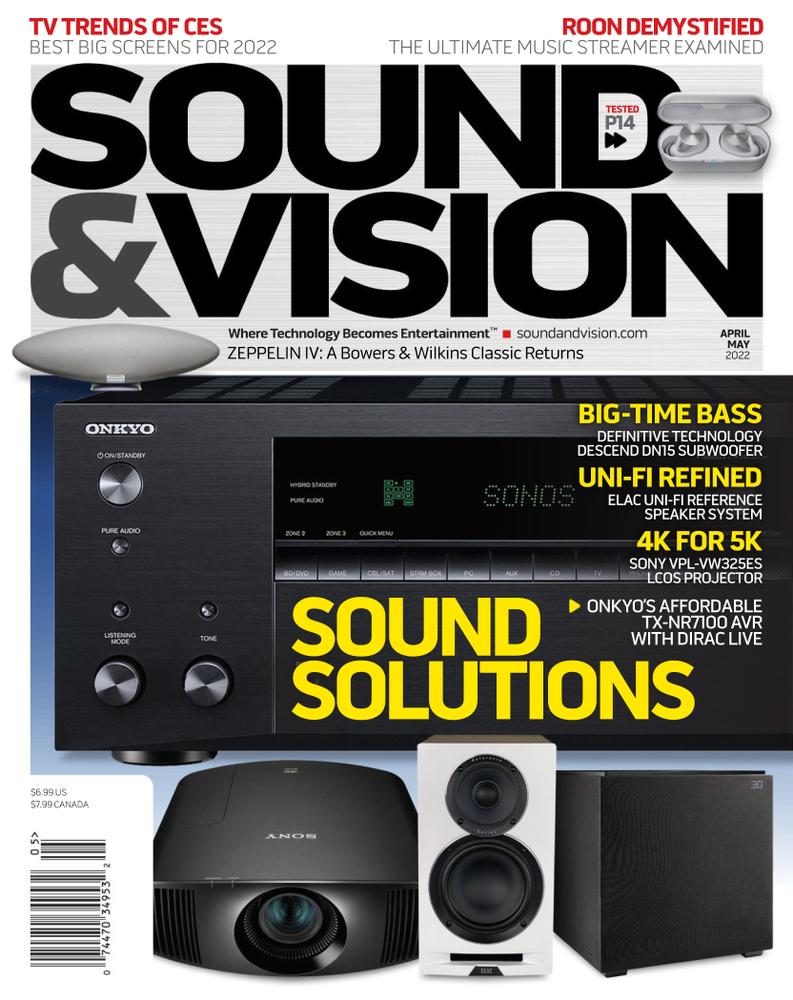 Sound-and-Vision April 01, 2022 Issue Cover