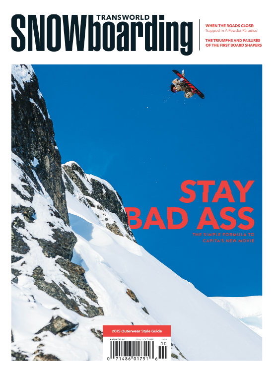 Transworld-SNOWboarding October 01, 2014 Issue Cover