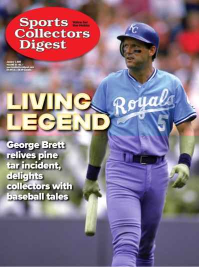 Sports Collectors Digest January 01, 2026 Issue Cover