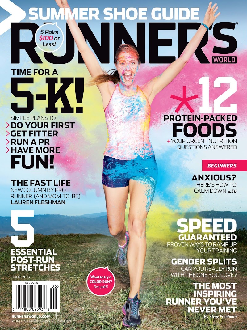 Runners-World June 01, 2013 Issue Cover