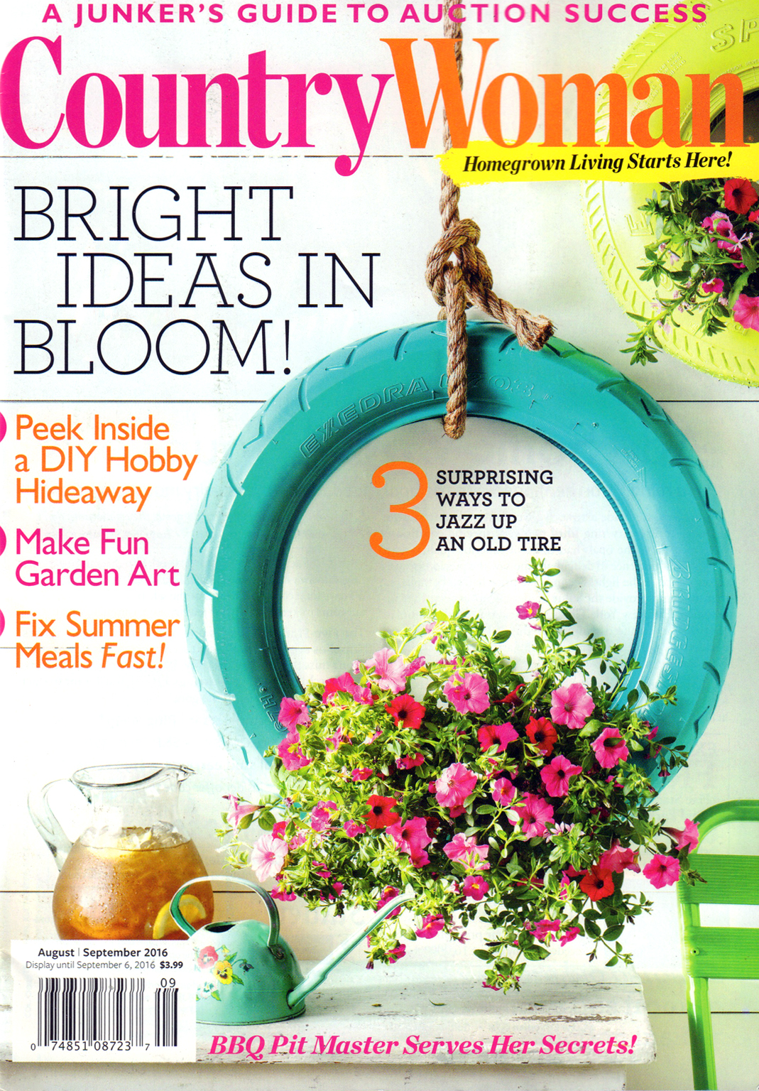 Country-Woman August 01, 2016 Issue Cover