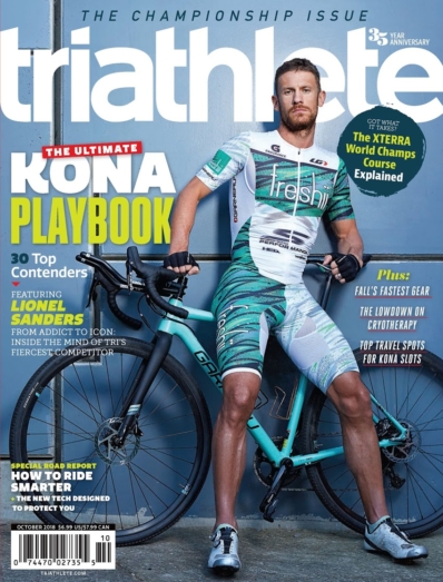 Triathlete October 01, 2018 Issue Cover