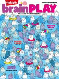 Highlights-brainPLAY November 01, 2025 Issue Cover