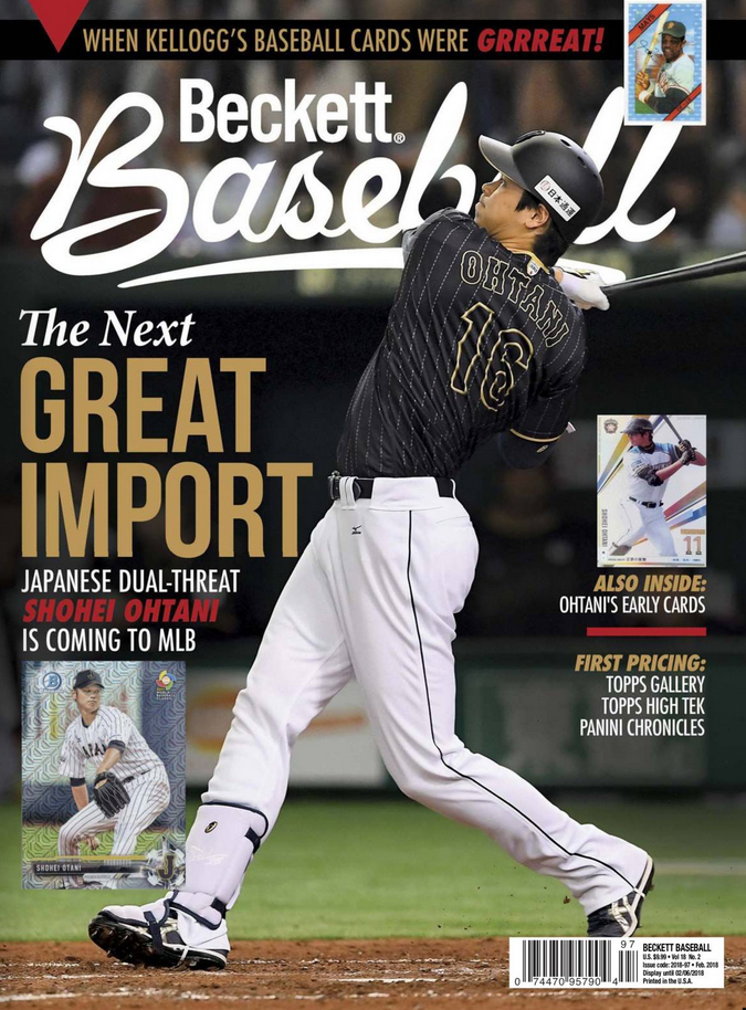 Beckett-Baseball February 01, 2018 Issue Cover