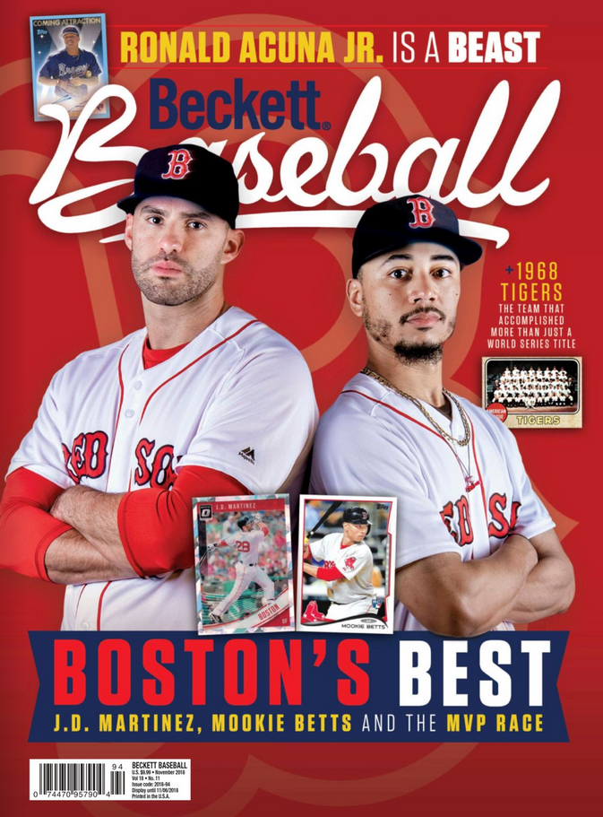 Beckett-Baseball November 01, 2018 Issue Cover