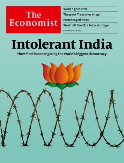 The Economist January 25, 2020 Issue Cover