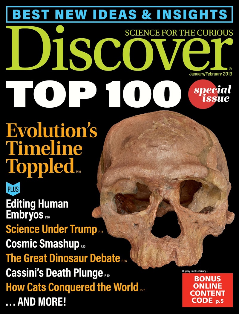 Discover January 01, 2018 Issue Cover