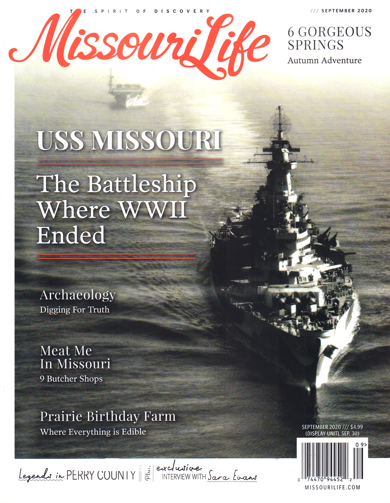 Missouri-Life September 01, 2020 Issue Cover