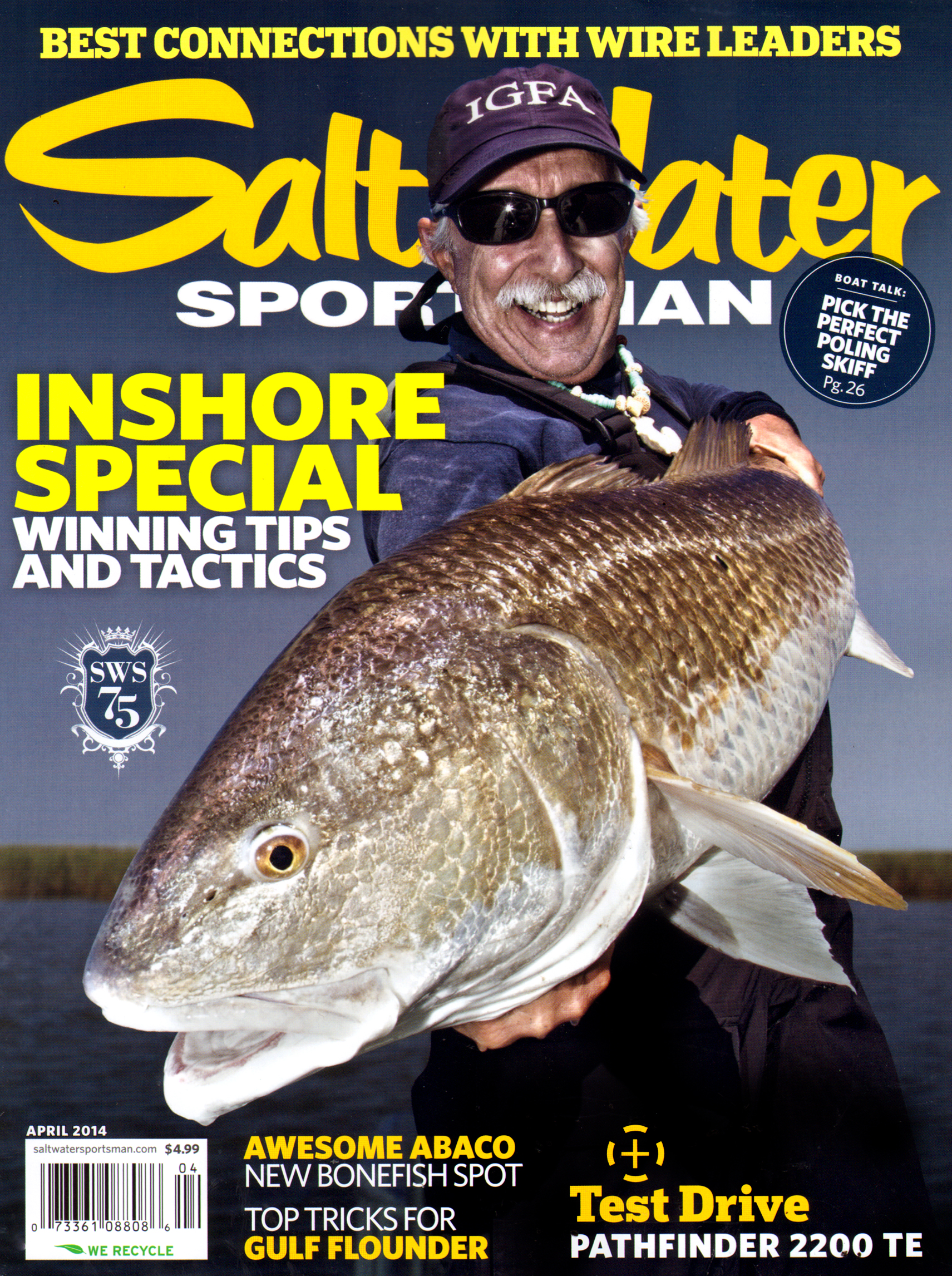 Salt-Water-Sportsman April 01, 2014 Issue Cover