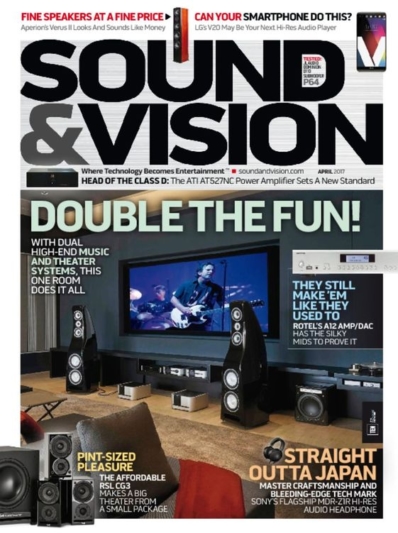 Sound & Vision April 01, 2017 Issue Cover