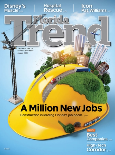 Florida Trend August 01, 2019 Issue Cover