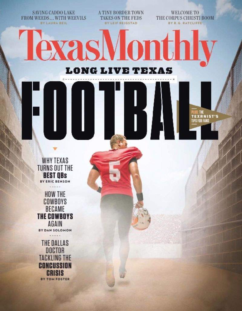 Texas-Monthly September 01, 2017 Issue Cover