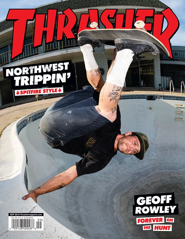 Thrasher September 01, 2019 Issue Cover