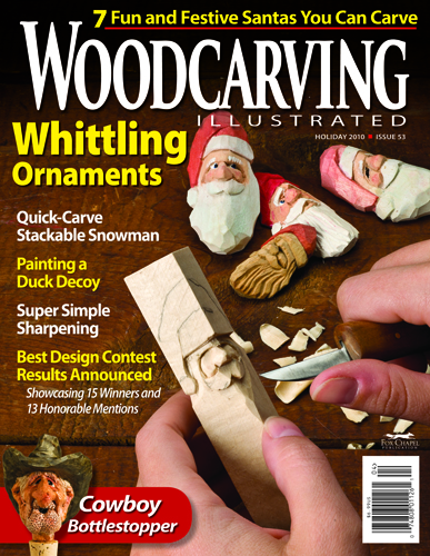 Wood-Carving-Illustrated December 01, 2010 Issue Cover