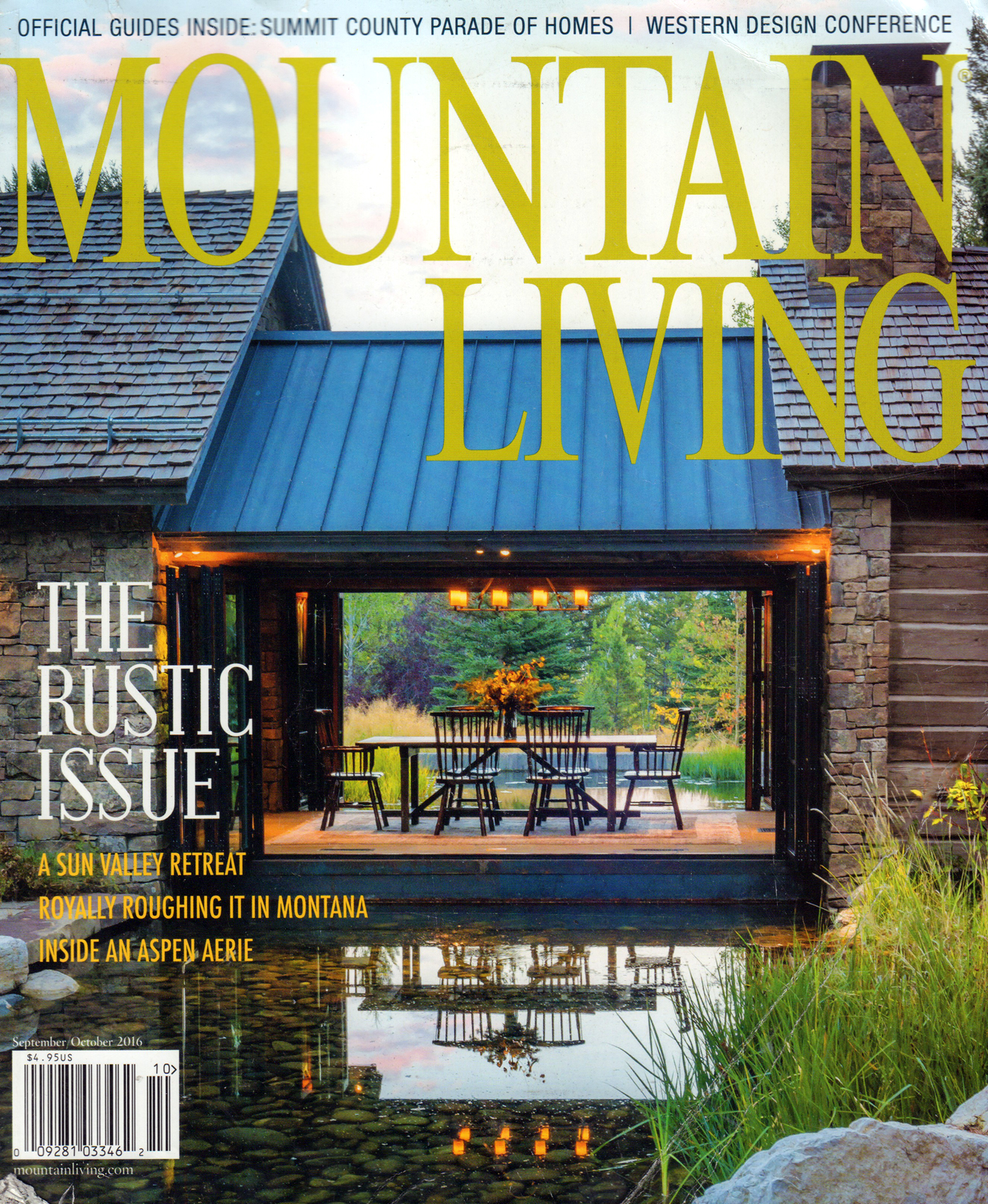 Mountain-Living September 01, 2016 Issue Cover