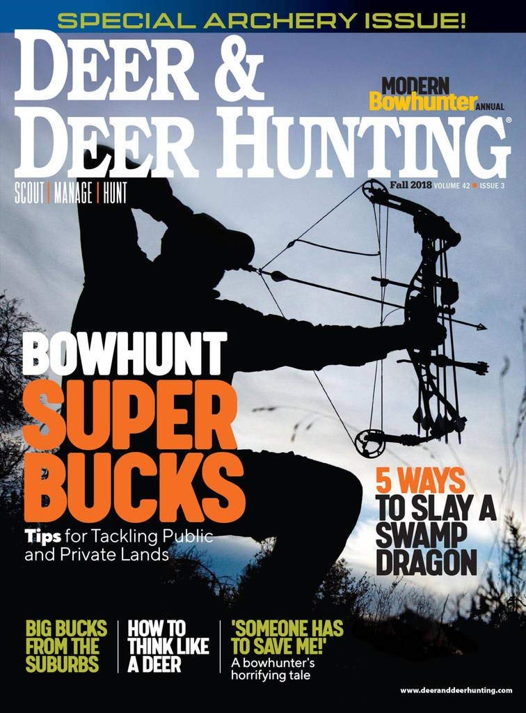 Deer-and-Deer-Hunting September 01, 2018 Issue Cover