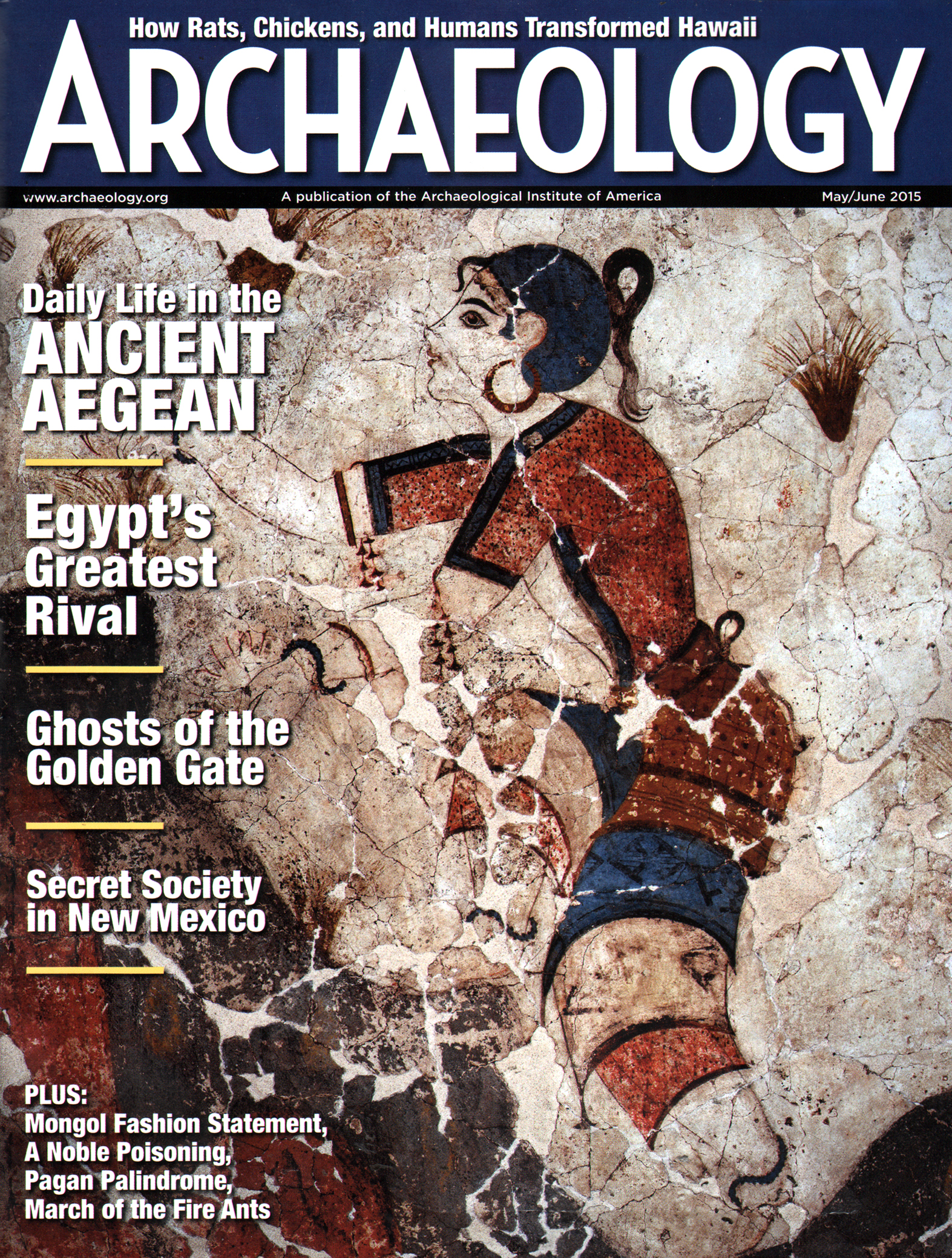 Archaeology May 01, 2015 Issue Cover