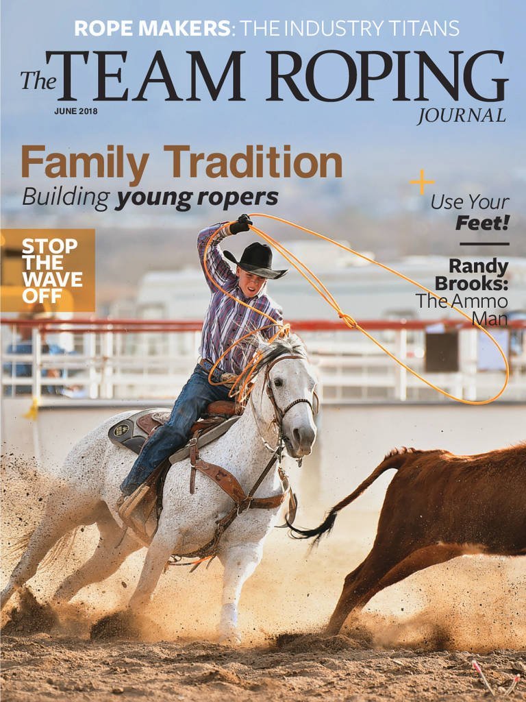 The-Team-Roping-Journal June 01, 2018 Issue Cover