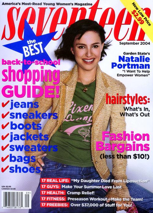 Seventeen September 01, 2004 Issue Cover
