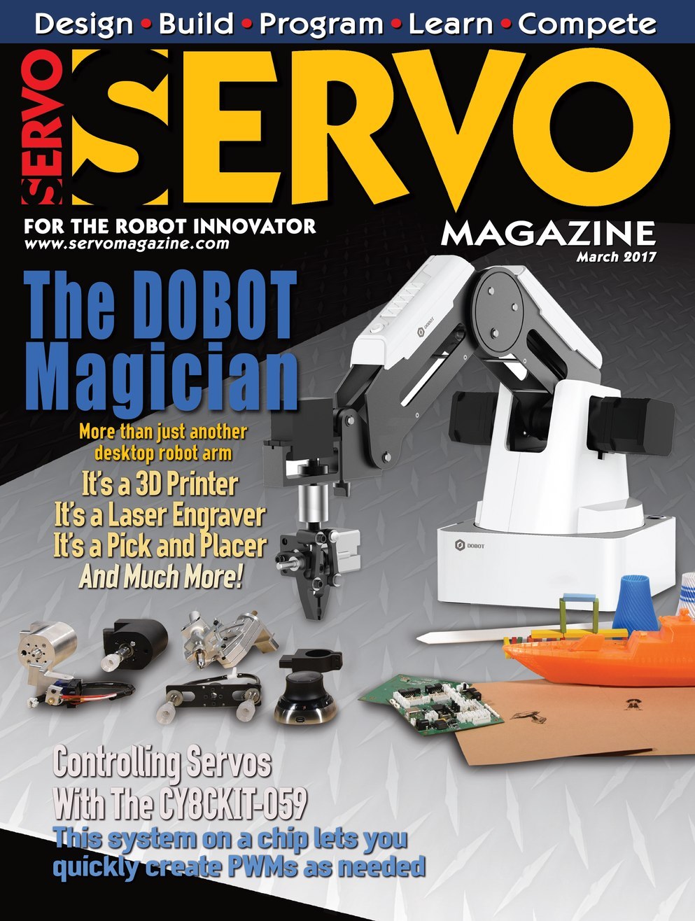 Servo-Magazine March 01, 2017 Issue Cover