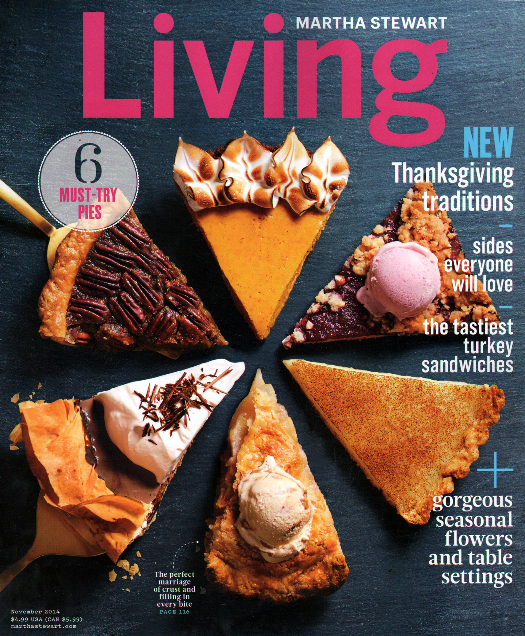Martha-Stewart-Living November 01, 2014 Issue Cover