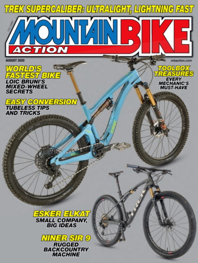 Mountain Bike Action August 01, 2020 Issue Cover