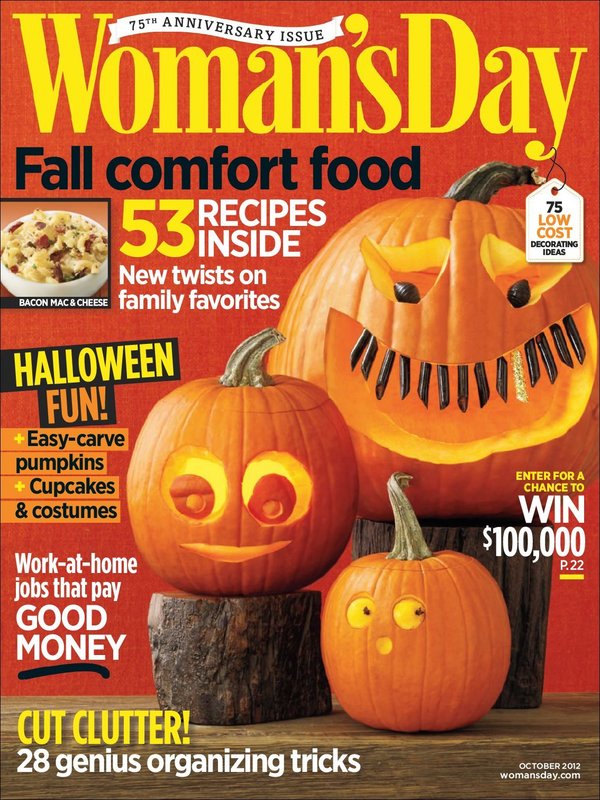 Womans-Day October 01, 2012 Issue Cover